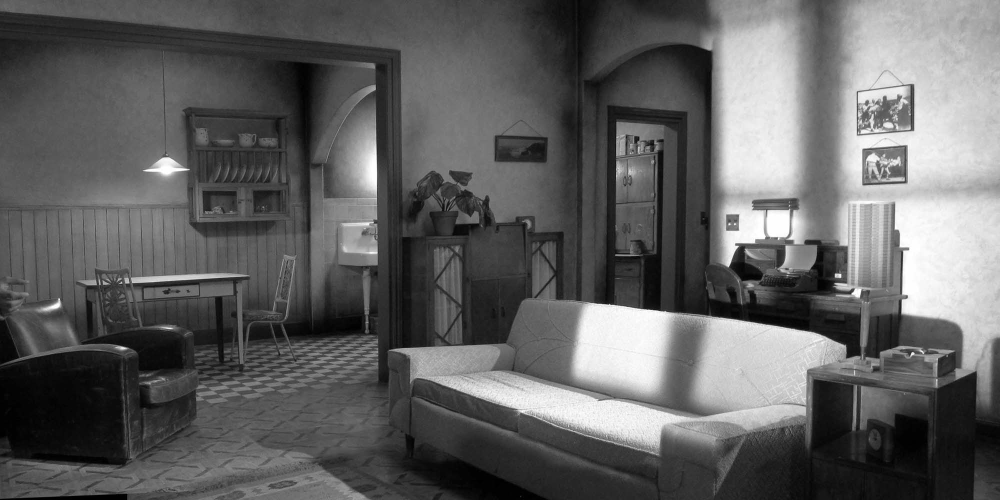 CHARLIE'S APARTMENT ...stage build